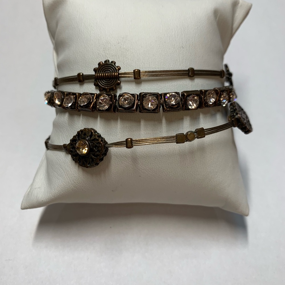 3 bangle bracelet set - seasonal Whispers